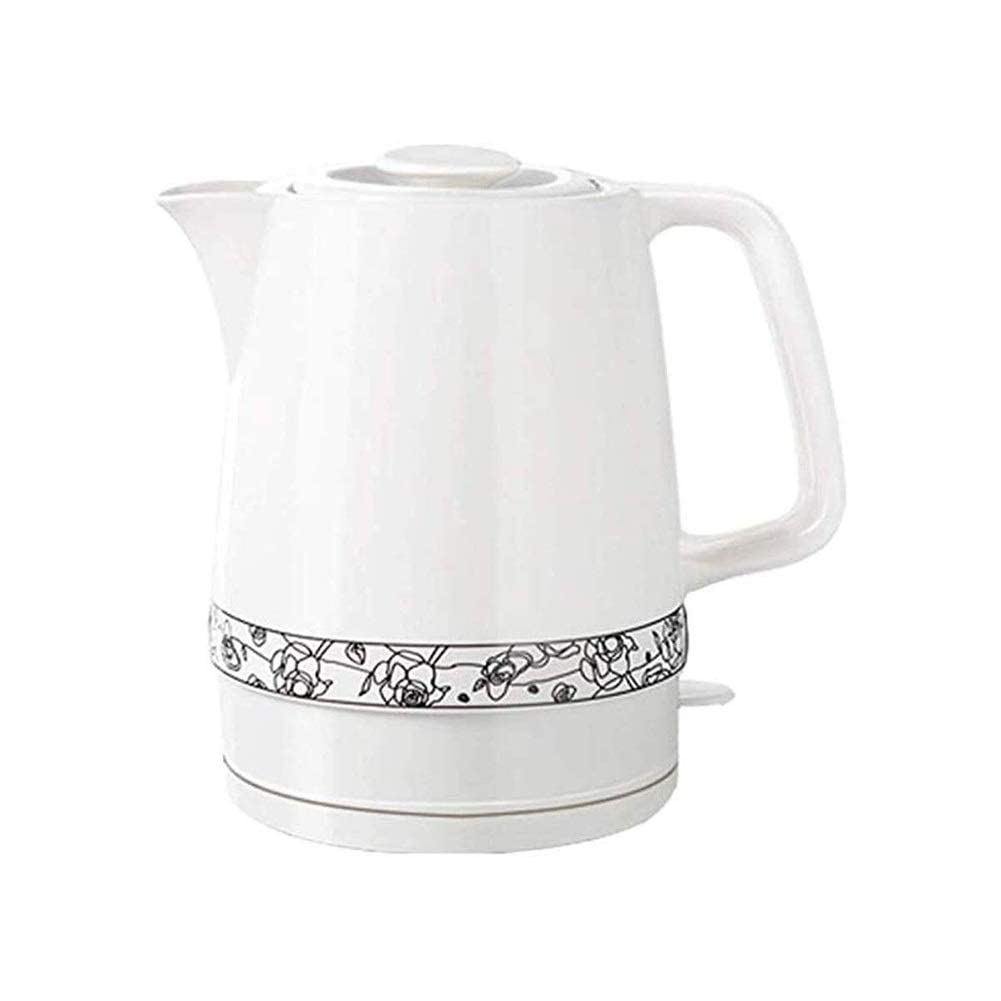 1.7L Electric Tea Kettle with Auto Shut-Off & Boil-Dry Protection - Ceramic White Fast Boiling Water Kettle for Home, Office & Dorm - Perfect for Tea, Coffee & Instant Meals