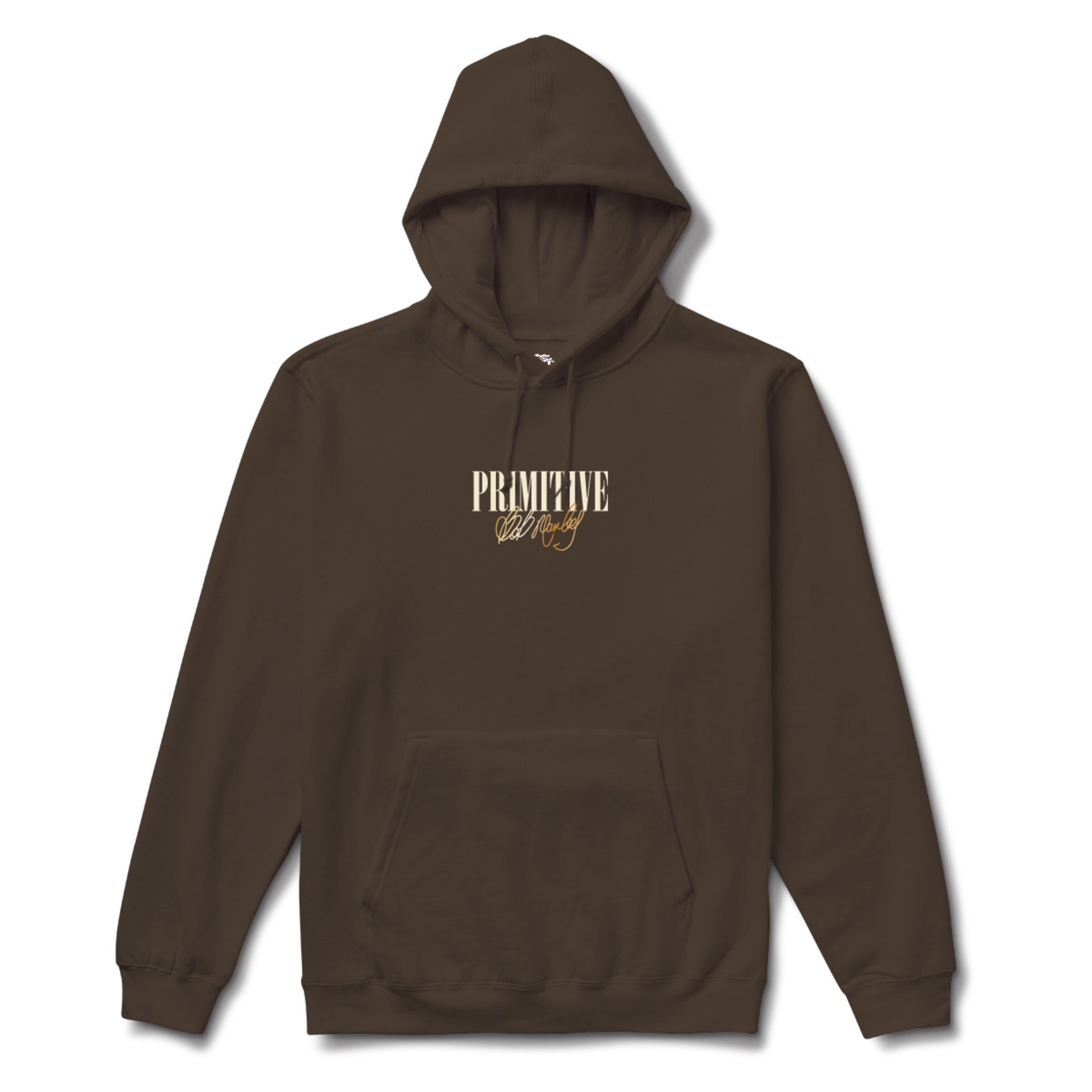 Primitive x Bob Marley Forever Hoodie - Brown Reggae Inspired Streetwear Sweatshirt for Men & Women | Perfect for Concerts, Festivals & Casual Wear