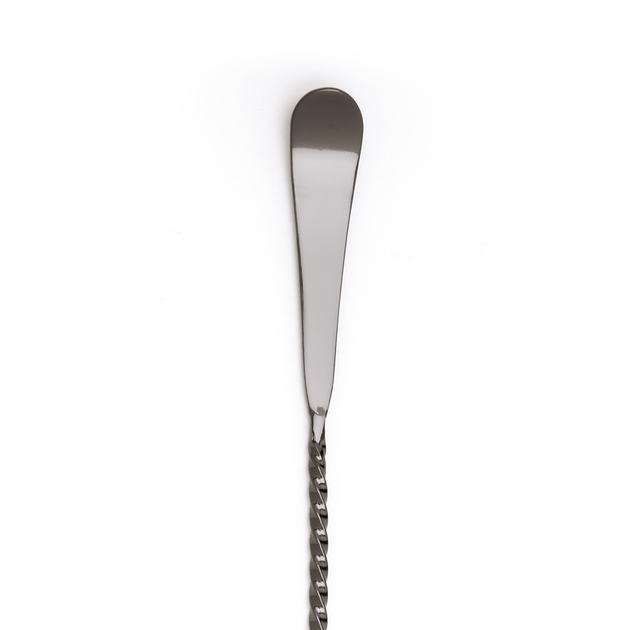 HOFFMAN® Professional Bar Spoon - 33.5cm Gunmetal Black Cocktail Mixing Tool for Home Bars & Bartenders - Perfect for Crafting Martinis, Old Fashioned & Cocktails