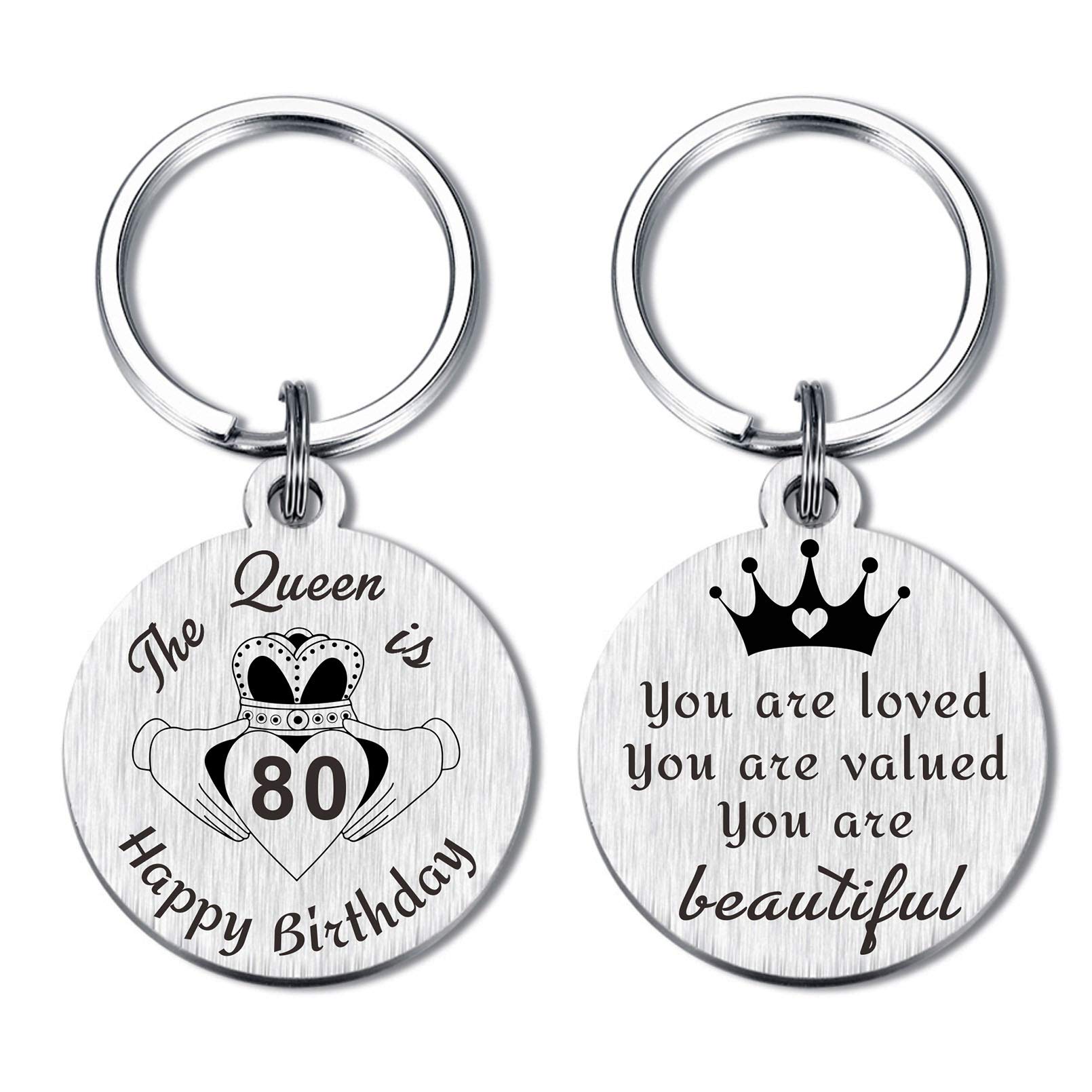 80th Birthday Gifts for Women - Thoughtful 80 Years Old Birthday Party Favors & Decorations - Perfect for Milestone Celebrations, Retirement Parties & Grandmother's Special Day