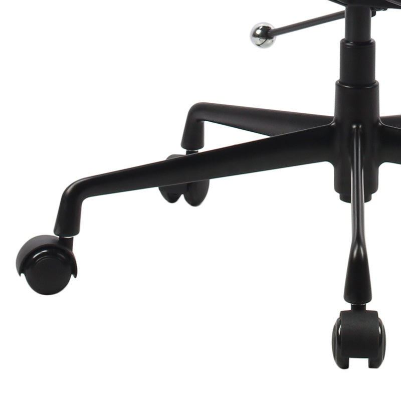 DAKIN Ergonomic Low Back Office Chair - Black Mesh Computer Desk Chair for Home & Office Workspace
