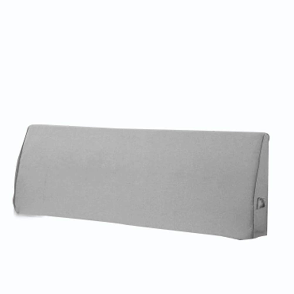 Triangle Reading Pillow with Detachable Cover - Large Wedge Cushion for Back Support, Headboard & Bed Positioning - Perfect for Reading, Watching TV, and Relaxing in Bed