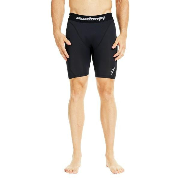 Men's Black 7-Inch Fitness Shorts SP506 - Lightweight Workout Shorts for Running, Gym & Training