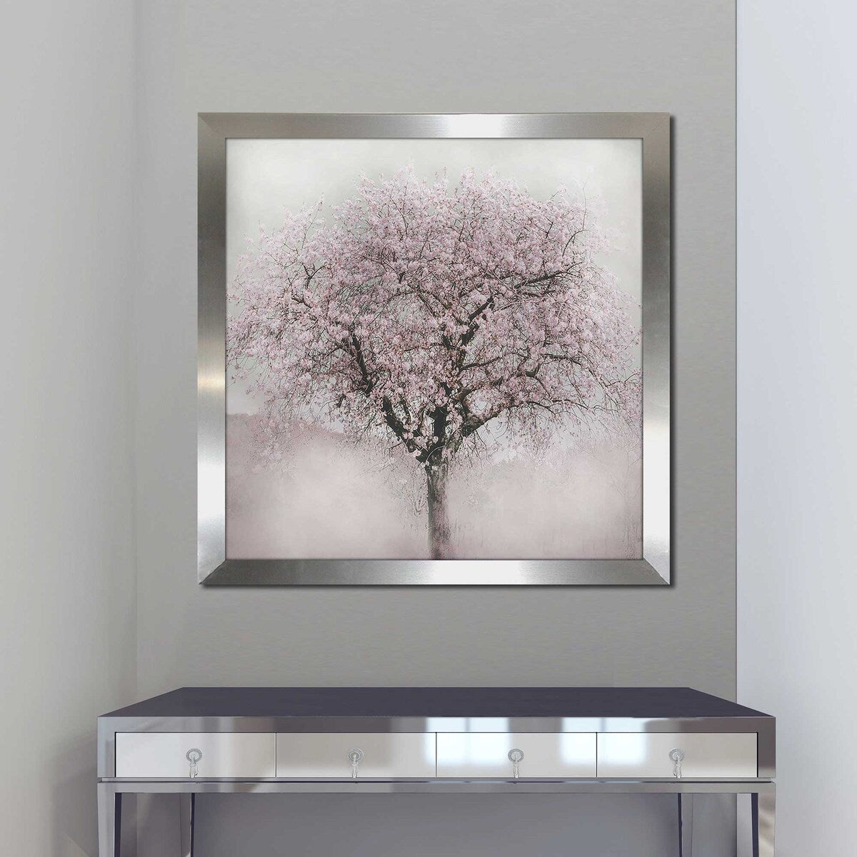 Blossoms of Spring IV - Vibrant Floral Acrylic Wall Art Print - Modern Home & Office Decor - Perfect for Living Room, Bedroom, or Gift Giving