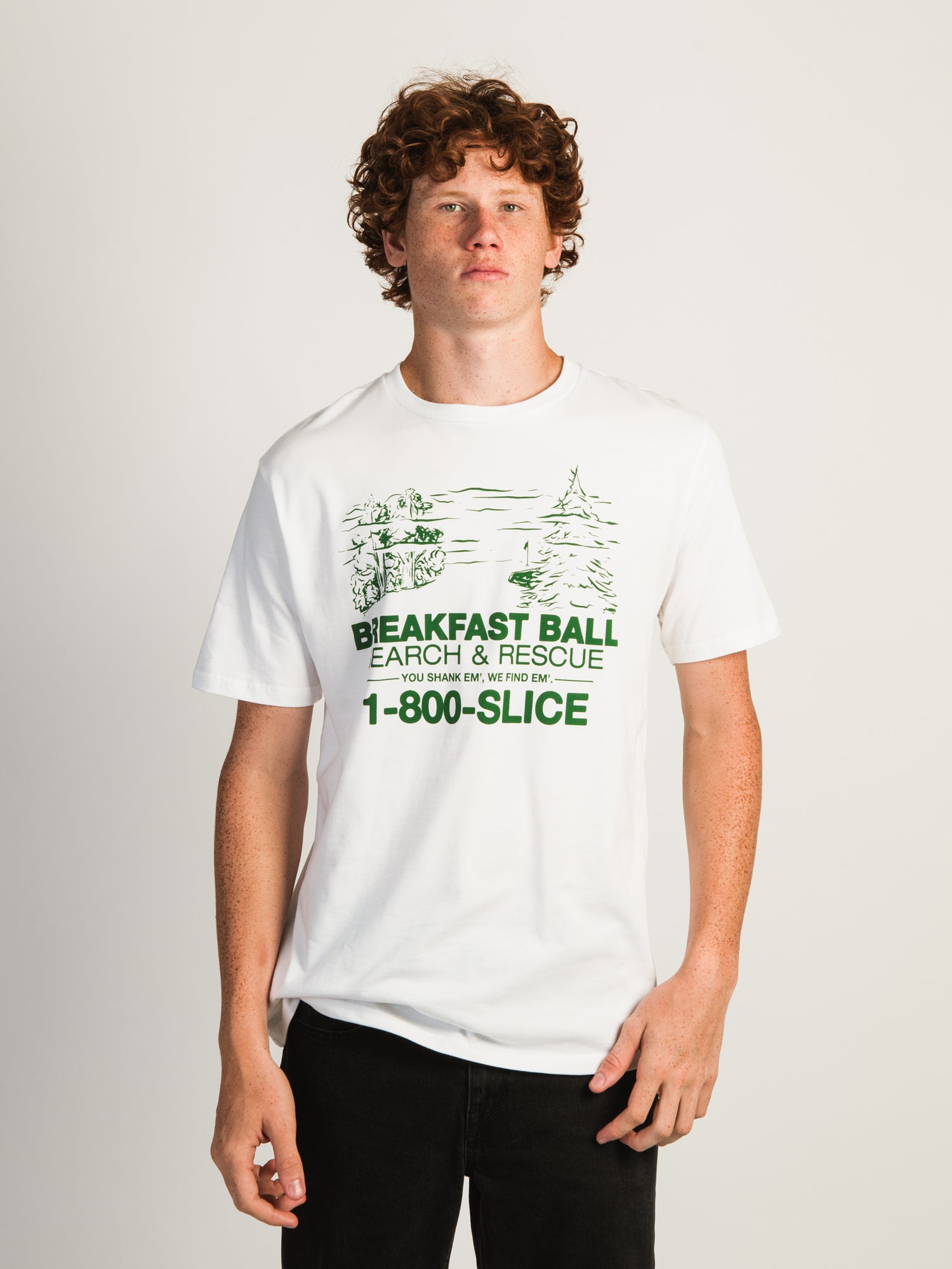 Barstool Sports Golf Search & Rescue T-Shirt - Comfortable Men's Golf Tee for Casual Wear & Outdoor Activities