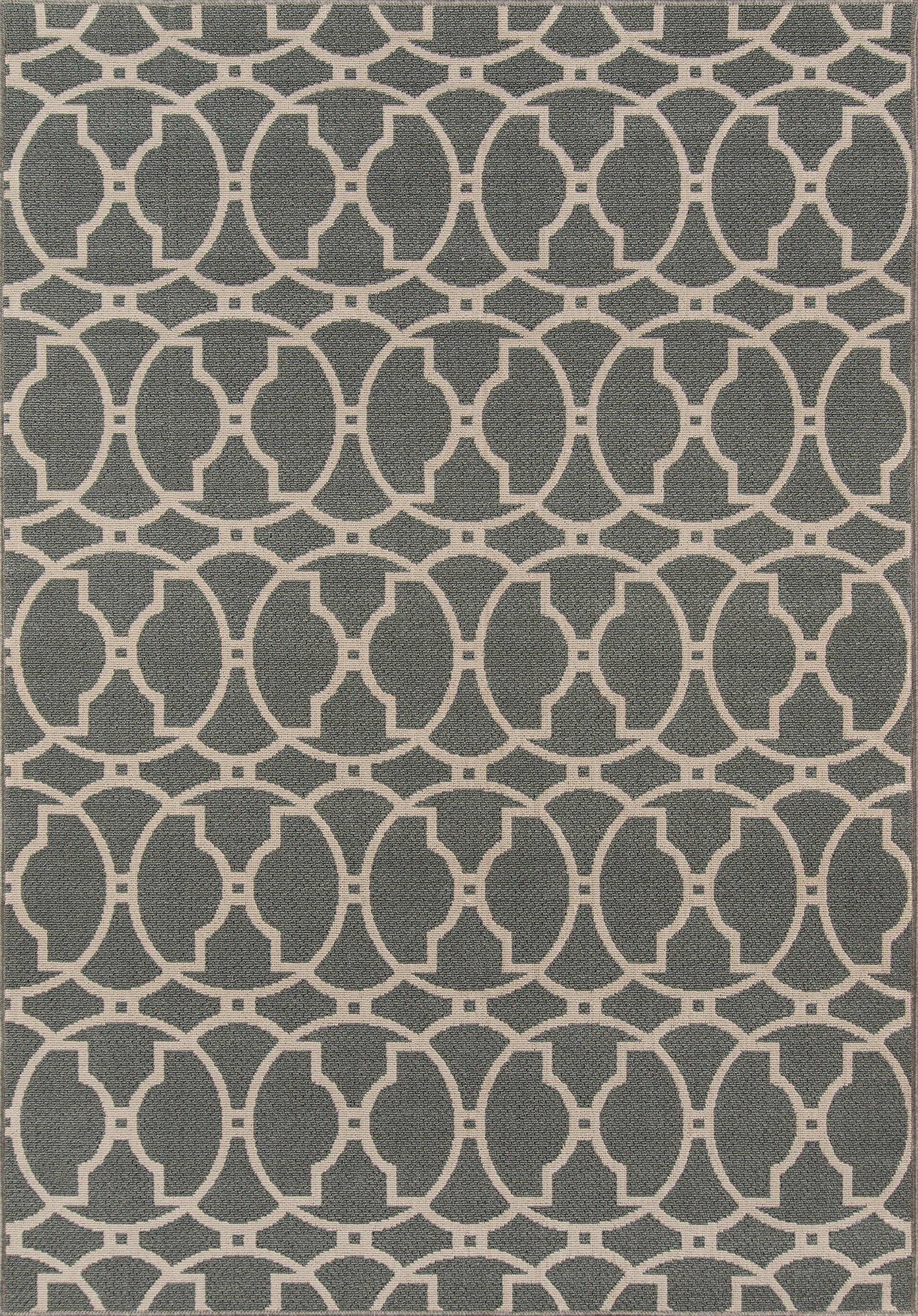Momeni Baja Collection Contemporary Indoor Outdoor Area Rug - Easy Clean, UV & Fade Resistant - 1'8