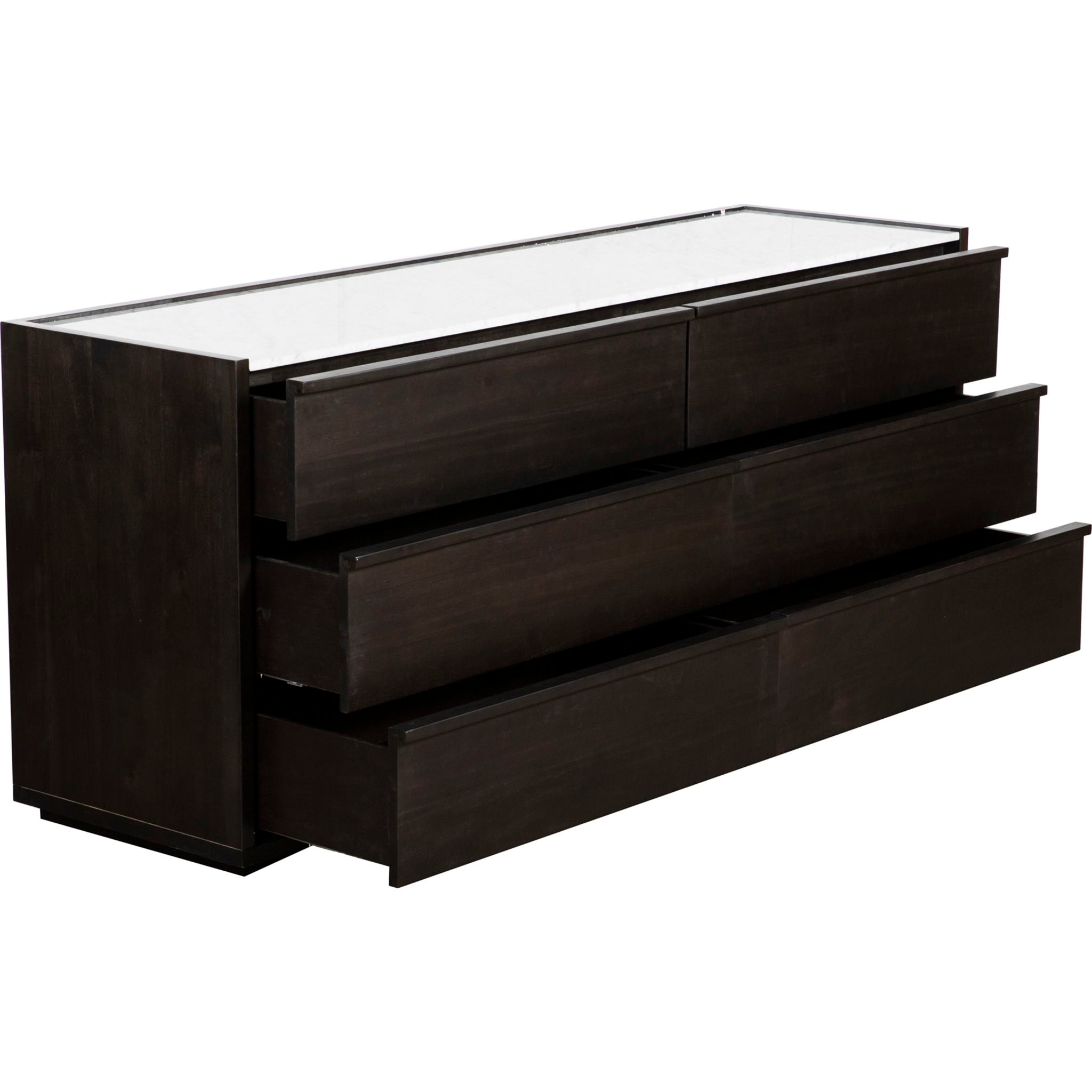 Ashcroft Dresser - Dark Grey 5-Drawer Chest for Bedroom & Closet Organization | Modern Storage Solution for Home & Office
