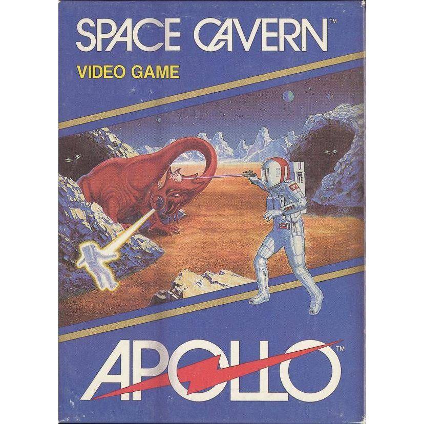 Atari 2600 Space Cavern Game Cartridge - Classic Retro Video Game for Atari 2600 Console - Perfect for Collectors & Vintage Gaming Enthusiasts - Play at Home or Gaming Events