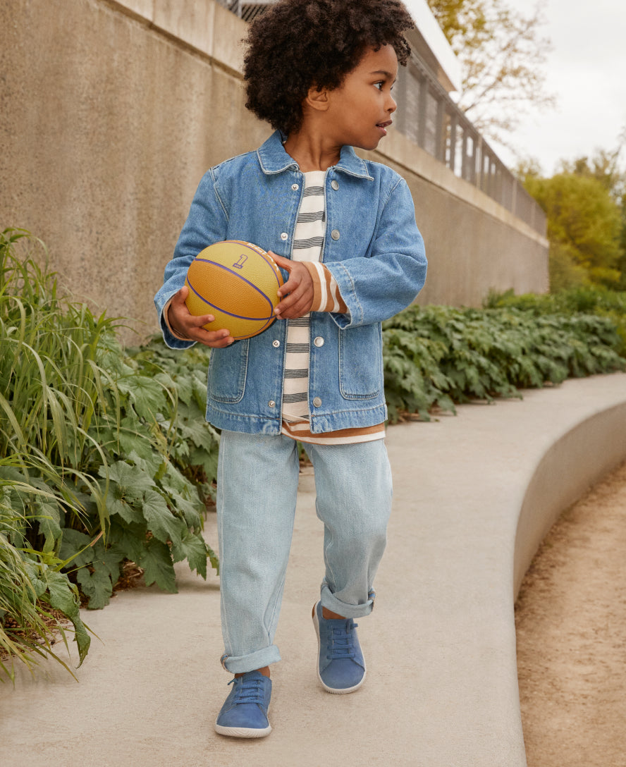 KNX Leather Sneakers for Toddlers & Little Kids - Martini Olive/Evening Primrose | Comfortable & Durable Shoes for Playtime, Preschool & Everyday Wear