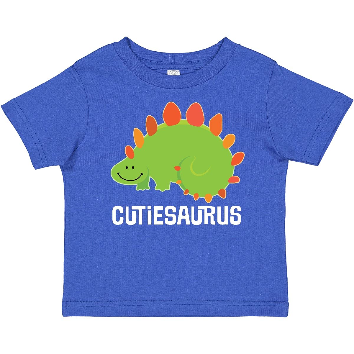 Inktastic Dinosaur Cutiesaurus Baby T-Shirt - Cute Dino Graphic Tee for Toddlers & Infants - Soft Cotton Shirt for Playtime, Daycare & Family Photos