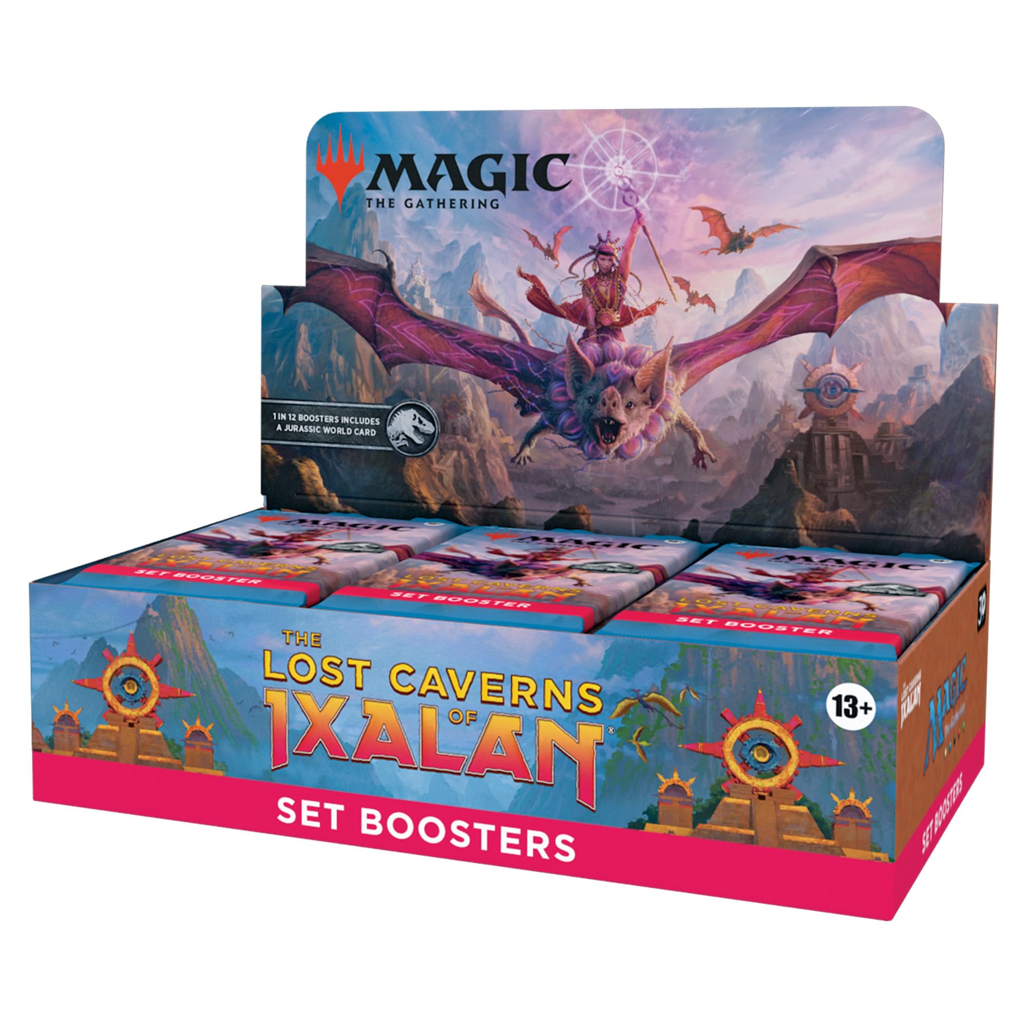 Magic: The Gathering The Lost Caverns of Ixalan Set Boosters Box - 30 Booster Packs + 1 Exclusive Box Topper Card (361 MTG Cards) | Collectible Trading Card Game for Deck Building & Strategy Play