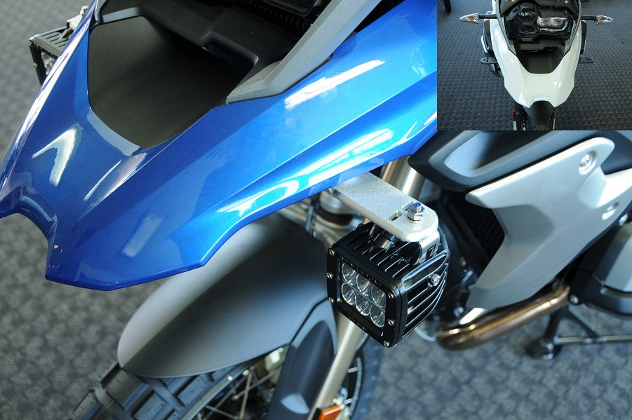 BMW R1250GS R1200GS WC (2013) | R1200GS ADV WC (2014) LED Light Bar - Off-Road Motorcycle Accessory for Adventure Riding & Night Visibility