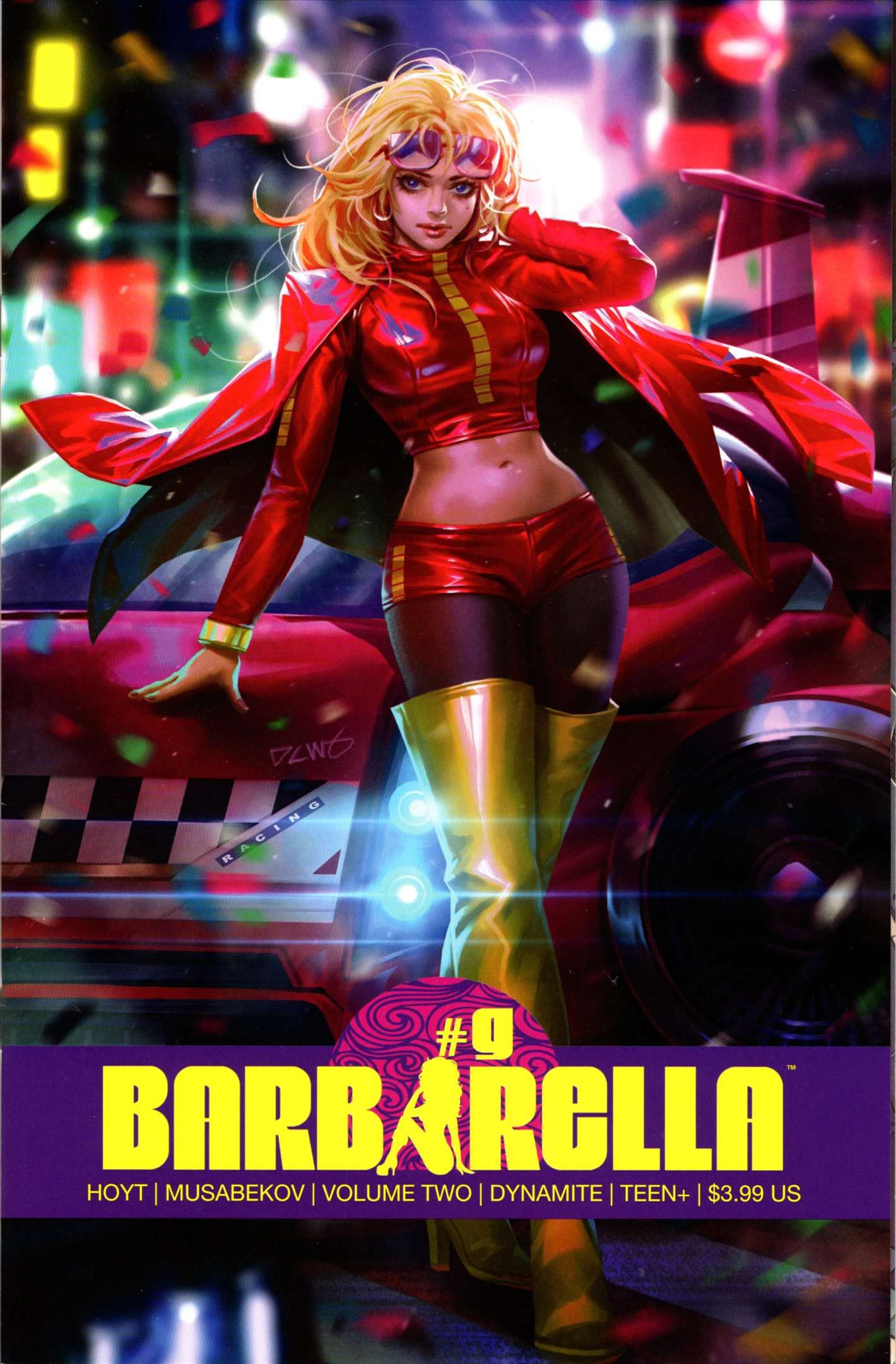 Barbarella (Dynamite, 2nd Series) #9B VF/NM - Rare Dynamite Entertainment Comic Book by Derrick Chew | Collectible Sci-Fi Graphic Novel for Fans & Investors