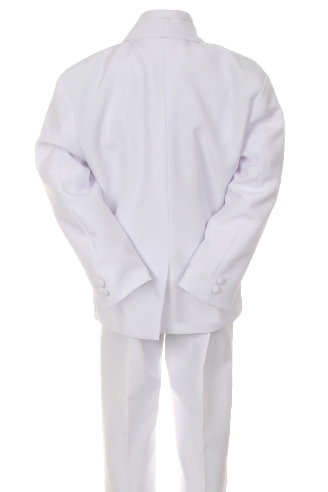 7-Piece Lilac Purple Vest & Bow Tie Set for Boys - Baby Toddler Formal Suit Tuxedo Outfit (Size S-20) | Wedding, Party, Photoshoot & Special Occasion Wear