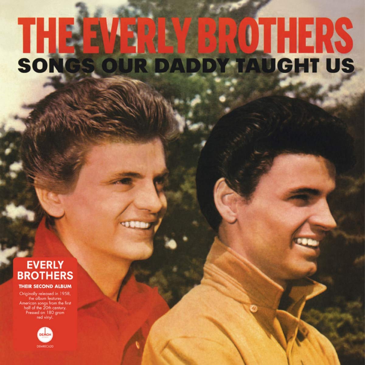 Songs Our Daddy Taught Us Limited Edition Red Vinyl Record - Classic Folk Music Collection for Home Listening & Vintage Music Enthusiasts