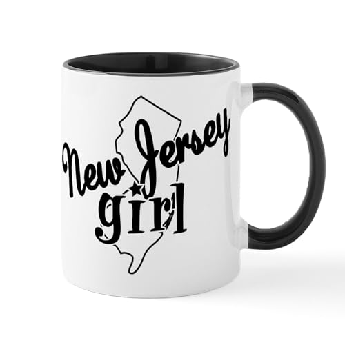White/Black Inside - New Jersey Girl Mug