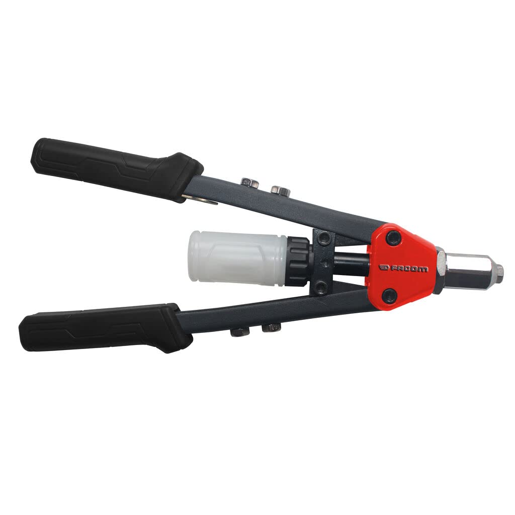 Facom Y.116CPB Professional 2-Hand Riveter Pliers - Heavy Duty Black Riveting Tool for Metal, Leather & Automotive Repairs | DIY & Industrial Use