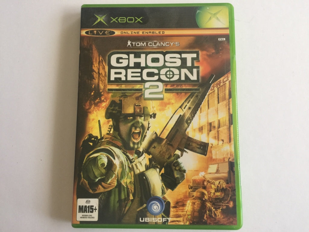 Original Ghost Recon 2 Video Game in Case - Perfect for PlayStation 2 Collectors & Military Action Game Lovers - Great for Gaming Nights & Retro Collections