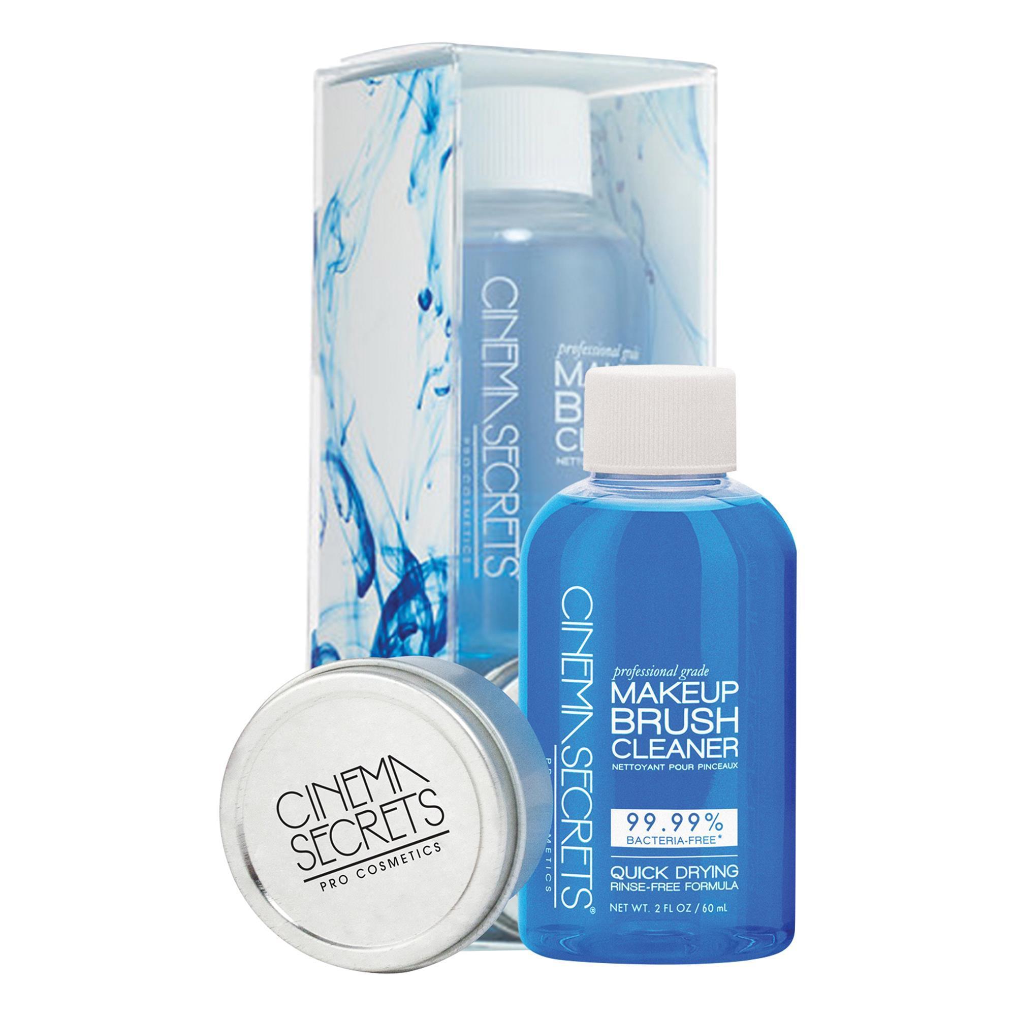Professional Cinema Secrets Makeup Brush Cleaner Starter Kit - 2 oz | Deep Cleans & Sanitizes Brushes for Flawless Makeup Application | Perfect for Home & Salon Use