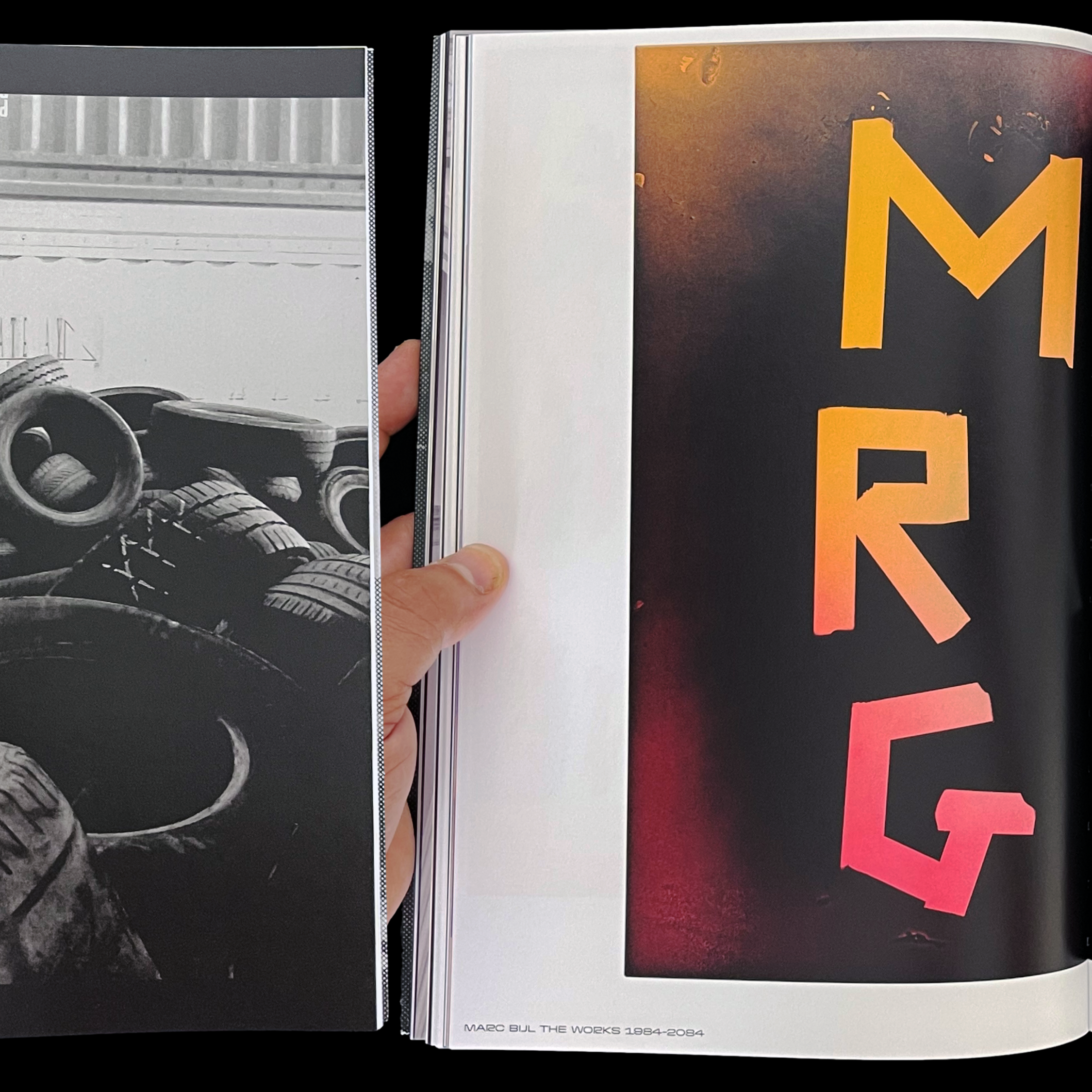 MARC BIJL THE WORKS 1984-2084 Art Book - Contemporary Art Collection & Retrospective - Perfect for Art Lovers, Collectors, and Home Decor