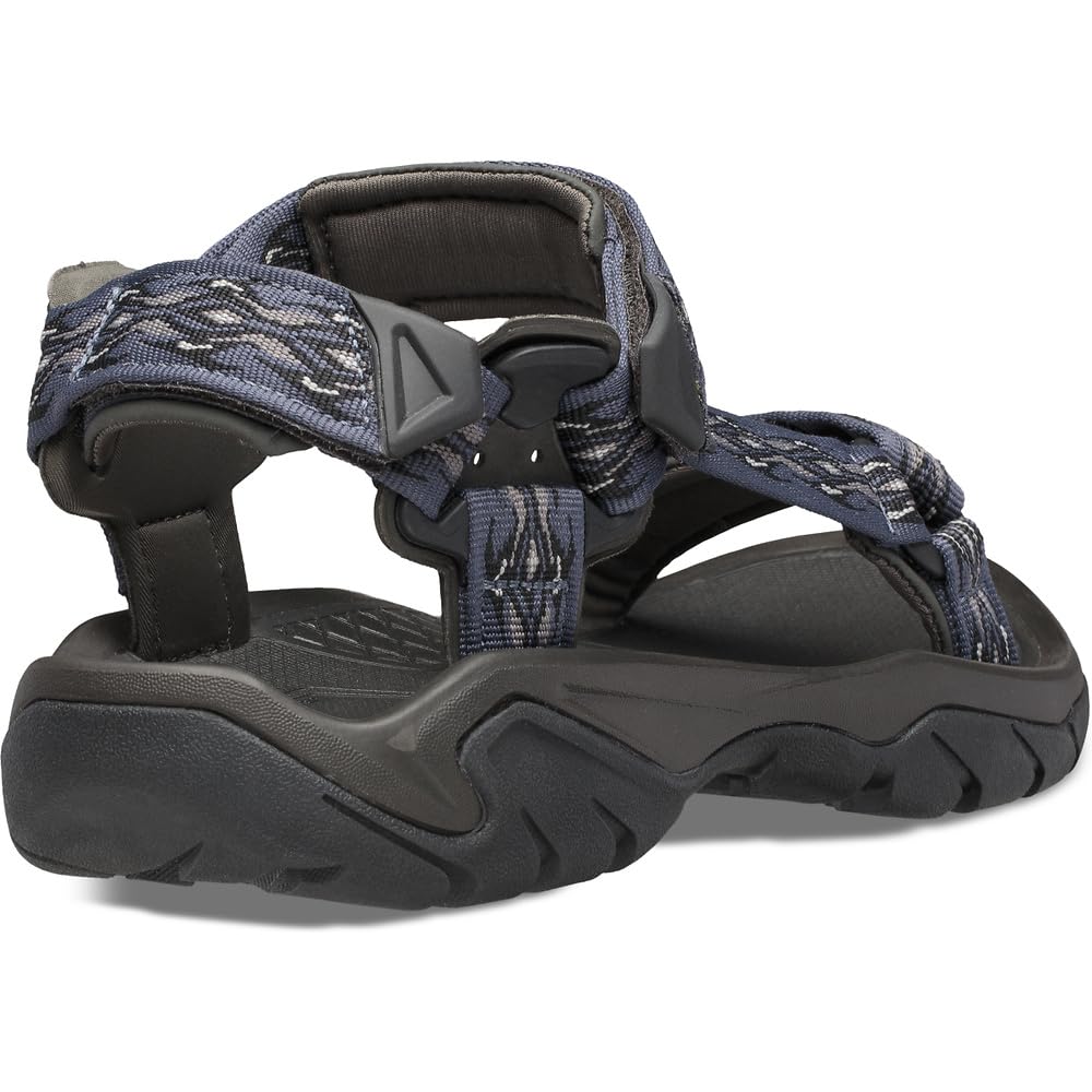 Teva Men's Terra Fi 5 Universal Outdoor Sandals - Waterproof Hiking Sandals for Men with Adjustable Straps & Cushioned Footbed - Perfect for Beach, Camping, and Travel Adventures