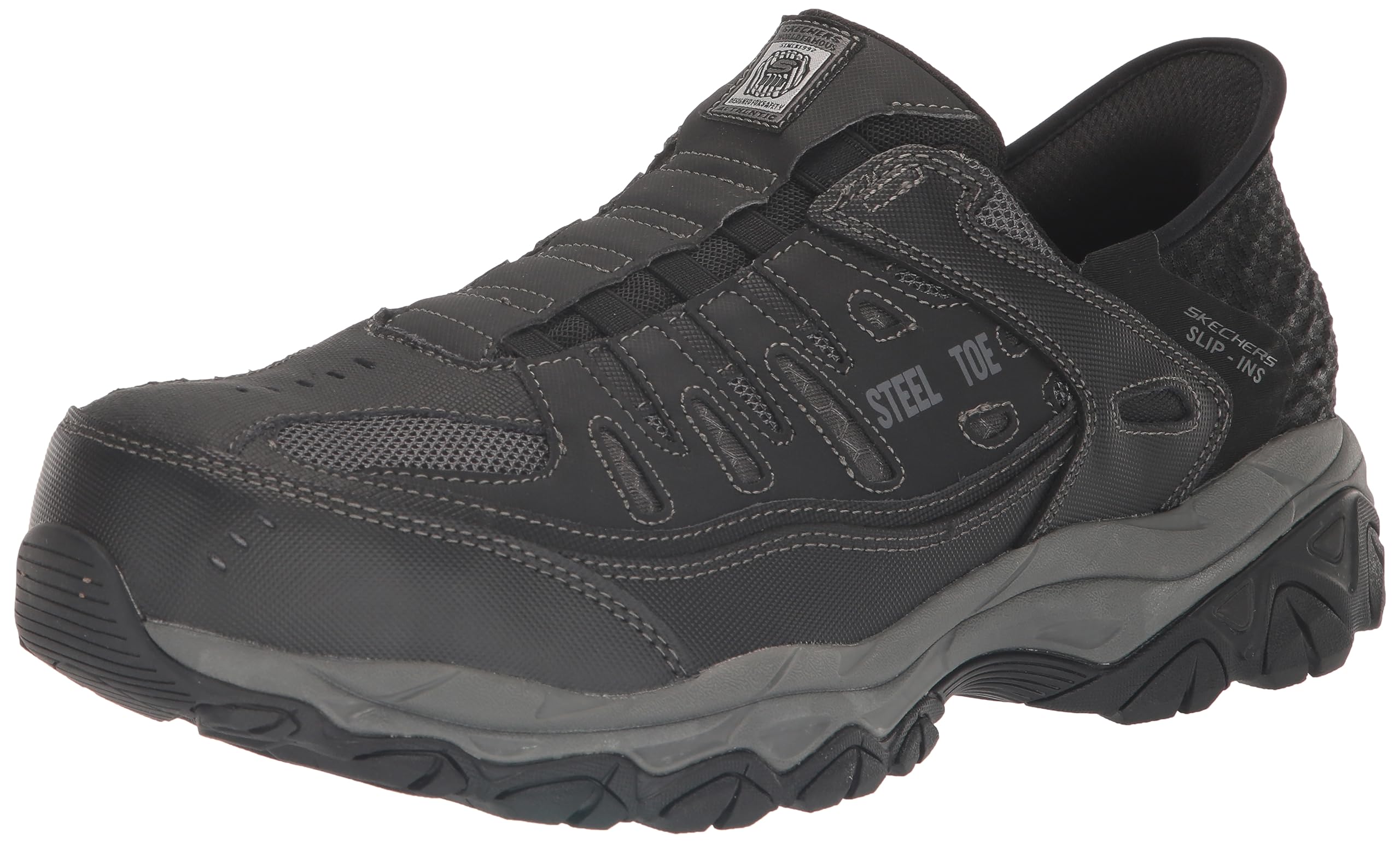 Skechers Men's Hands Free Slip-On Sneakers - Comfortable Lightweight Walking Shoes for Work & Travel | Easy On/Off Slip-Ins with Memory Foam | Casual Athletic Shoes for Everyday Wear