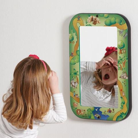 Premium Safari Mirror for Travel & Adventure - Compact, Durable & Shatterproof - Perfect for Camping, Hiking & Outdoor Exploration
