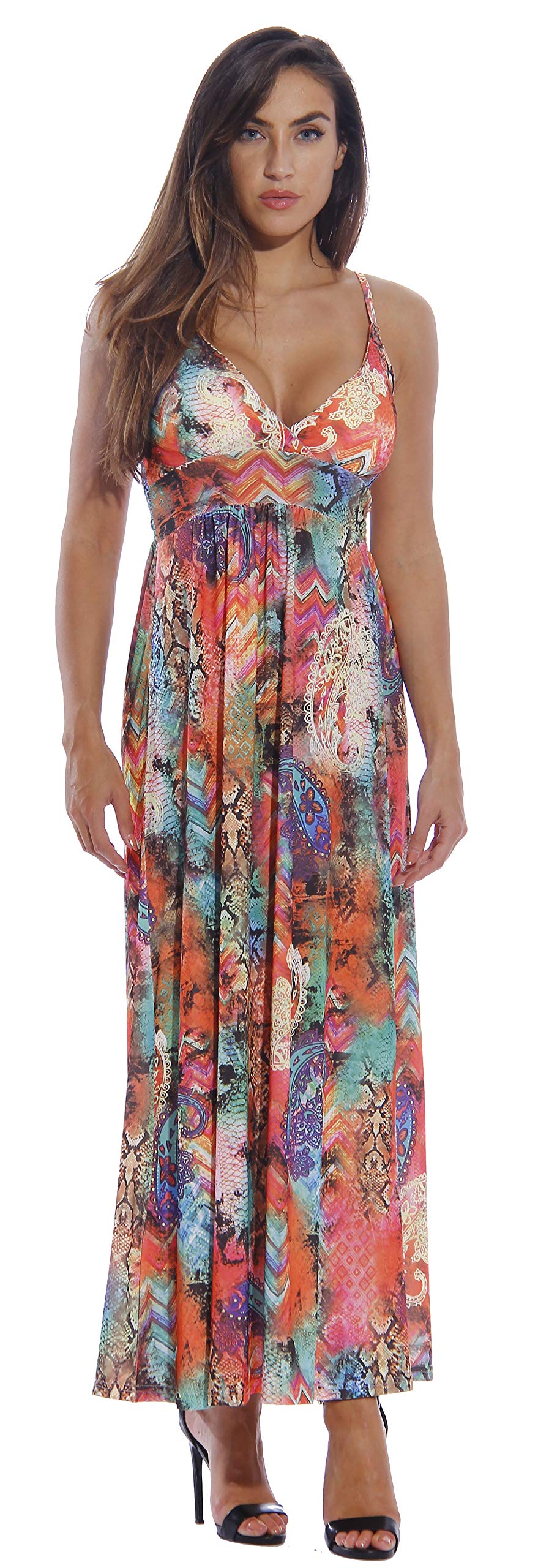 Just Love Women's Maxi Dresses - Flowy Summer Dresses with Pockets | Perfect for Beach Vacations, Date Nights & Casual Outings