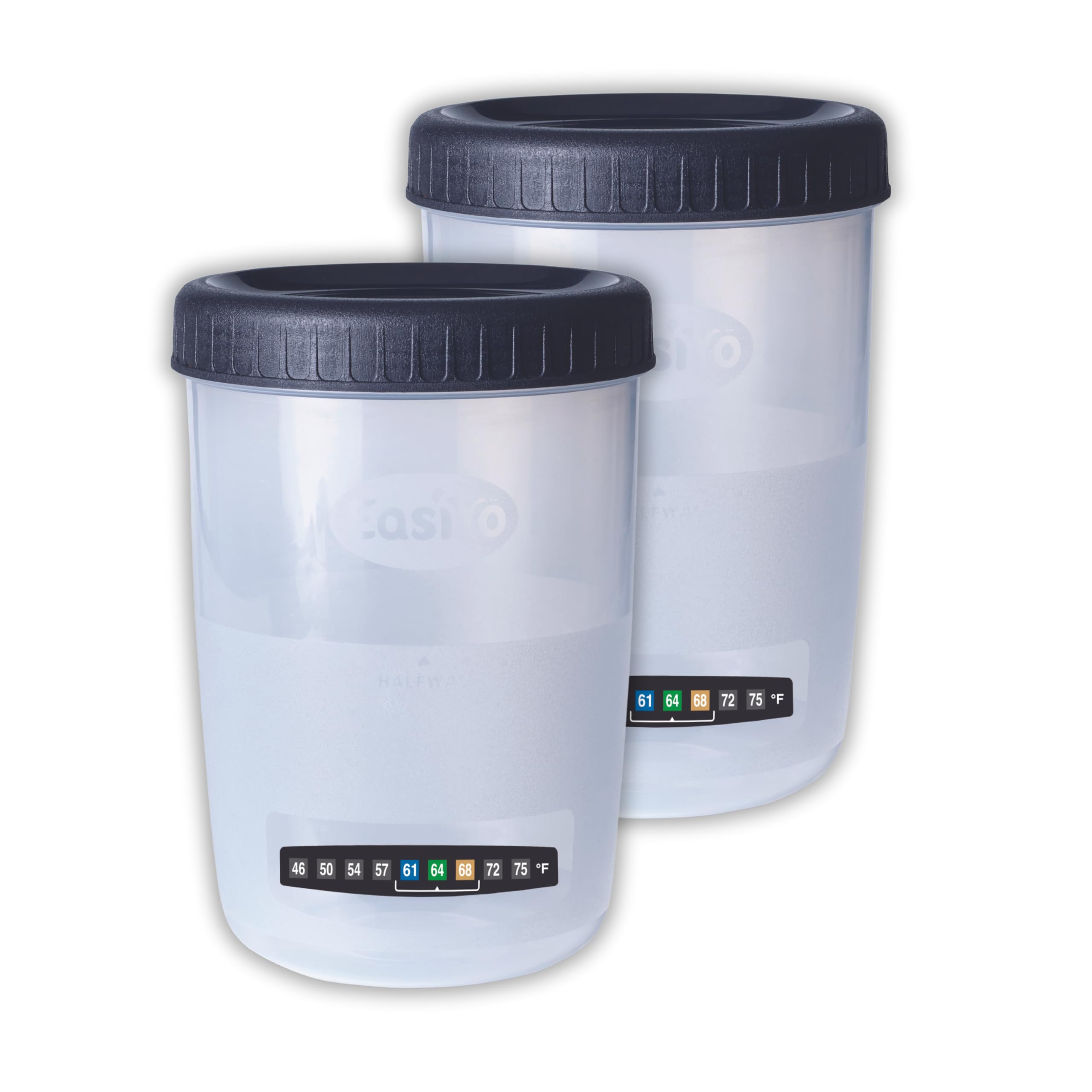 EasiYo Extra Jars (2-Pack) - Compatible with EasiYo Yogurt Maker for Homemade Yogurt | Perfect for Meal Prep & Healthy Snacks
