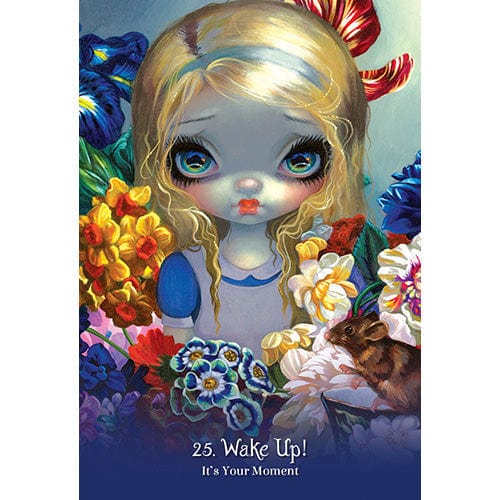 Alice the Wonderland Oracle Deck - Mystical Tarot Cards for Divination & Spiritual Guidance | Perfect for Meditation, Self-Discovery & Gift Giving