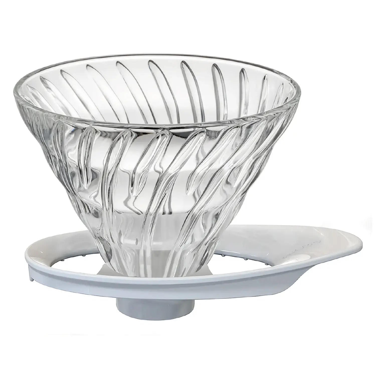 Hario V60 Heat Resistant Glass Coffee Dripper - Premium Pour Over Coffee Maker for Home & Office Brewing - Perfect for Specialty Coffee Lovers & Baristas