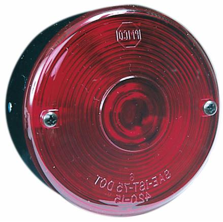 PM M428 Universal Stud Mount License Light - Stop, Turn & Tail Light for Trucks & Trailers - Durable LED Lighting for Enhanced Safety & Visibility