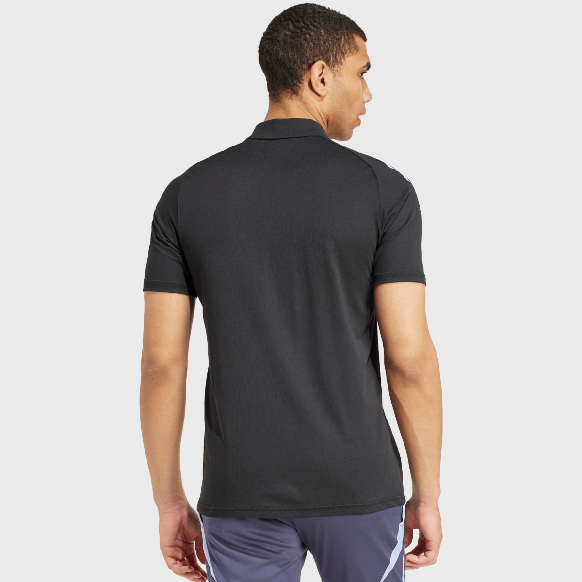 Adidas All Blacks Rugby Polo Shirt for Men - Black & Blue Spark Performance Jersey - Perfect for Rugby Matches, Training & Casual Wear