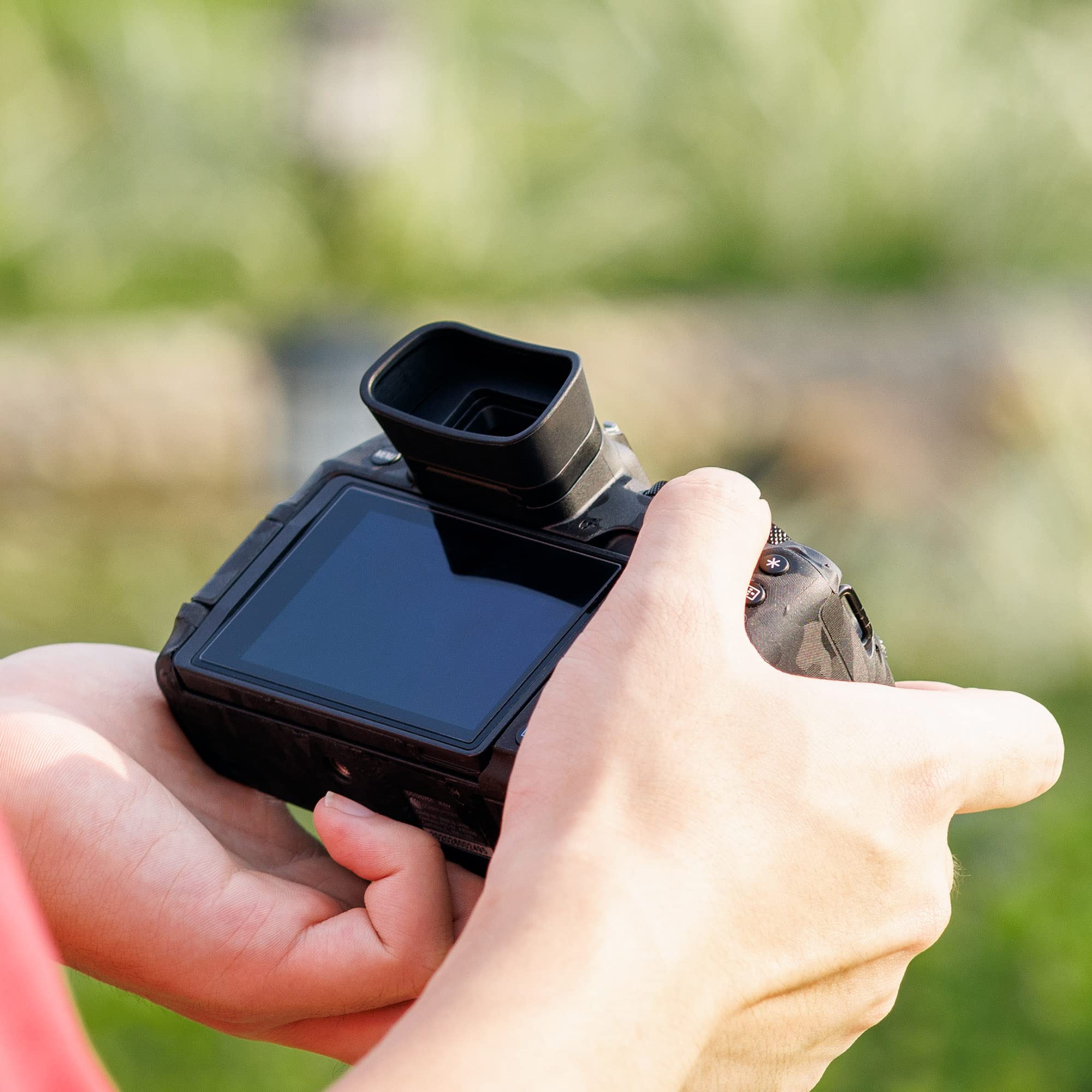 Canon EOS R8 RP Eyecup Eyepiece - Soft Silicone Extended Viewfinder Cover for Canon EOS R8 & RP Mirrorless Cameras | Perfect for Outdoor Photography & Videography