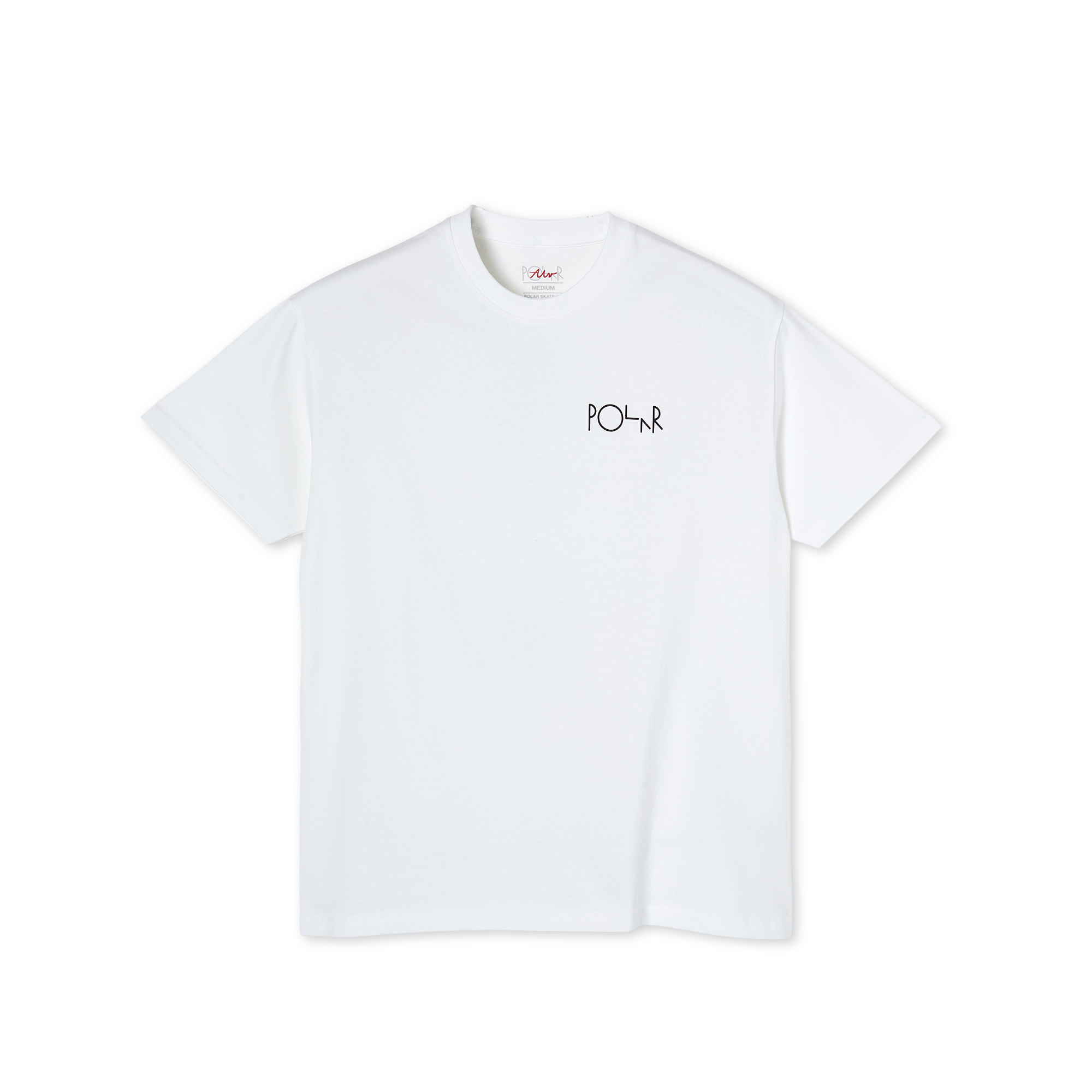 Polar Skate Co No Complies Forever Tee - White Skateboard T-Shirt for Men & Women | Comfortable Cotton Streetwear for Casual Wear & Skate Sessions