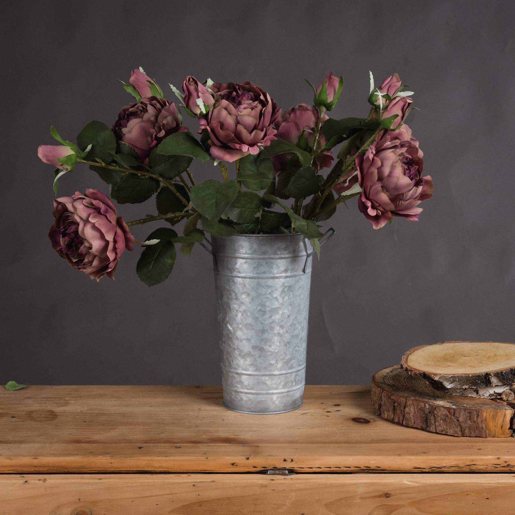 Premium Dusty Pink Spray Rose Peony Bouquet - Fresh Cut Flowers for Weddings, Home Decor & Special Occasions