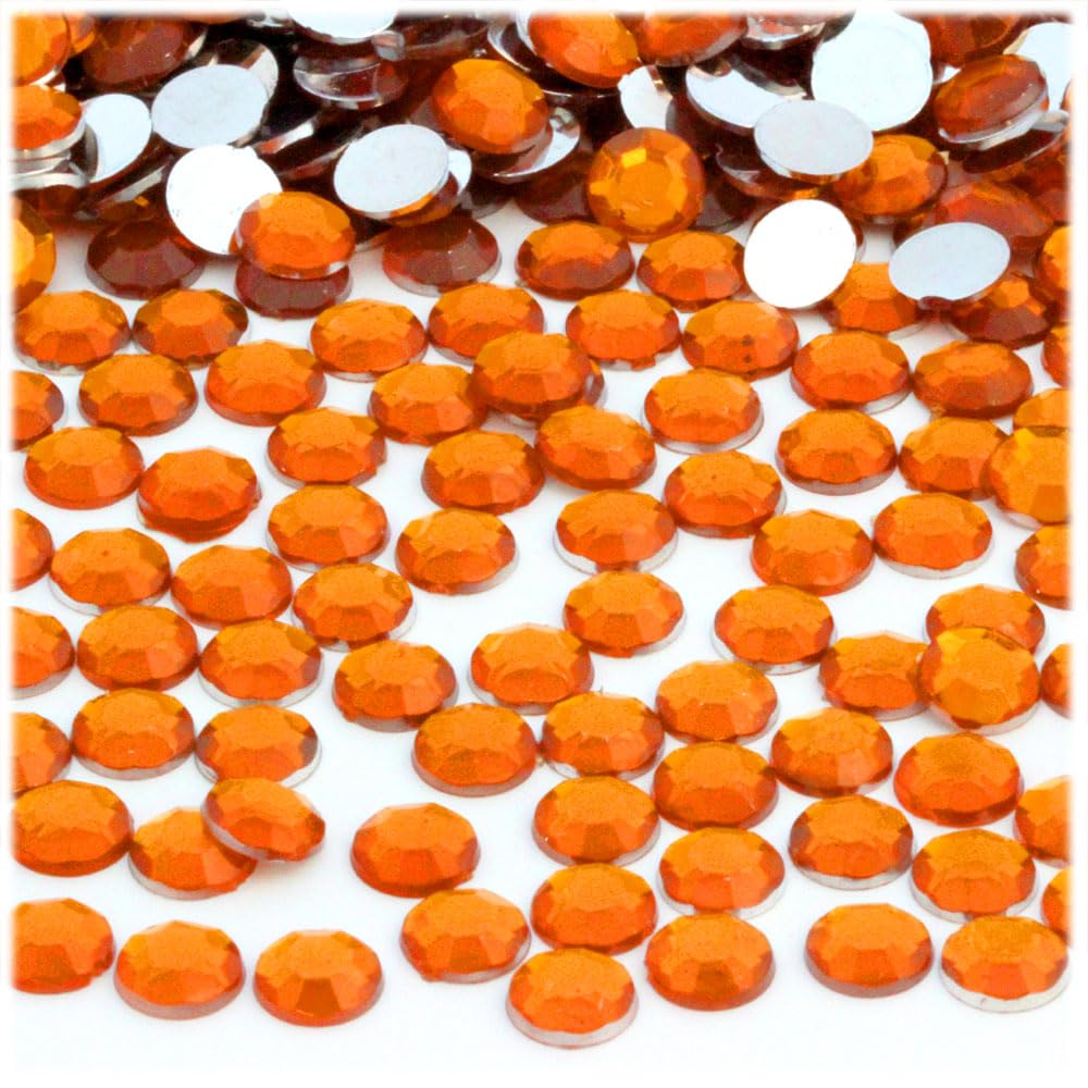 1000pcs 8mm Round Flatback Rhinestones - Light Rose Pink for DIY Crafts, Jewelry Making, Nail Art & Home Decor | The Crafts Outlet