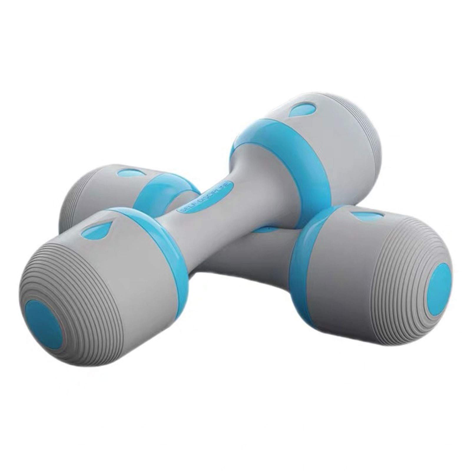 Adjustable Dumbbell Set 5-in-1 with Non-Slip Neoprene Grip - Home Gym Equipment for Full Body Workout, Strength Training & Office Fitness - Includes Weight Plates for Versatile Exercise Routines