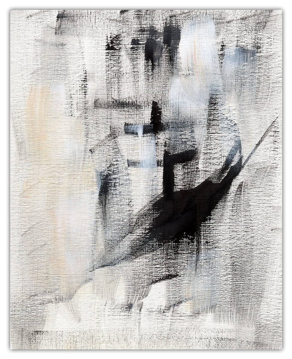 Contemporary Brush Texture Abstract Wall Art - Minimalist Aesthetic Boho Decor for Home Office Bedroom Living Room - Unframed 8x10 Inch Posters | Perfect for Modern Spaces & Gallery Walls