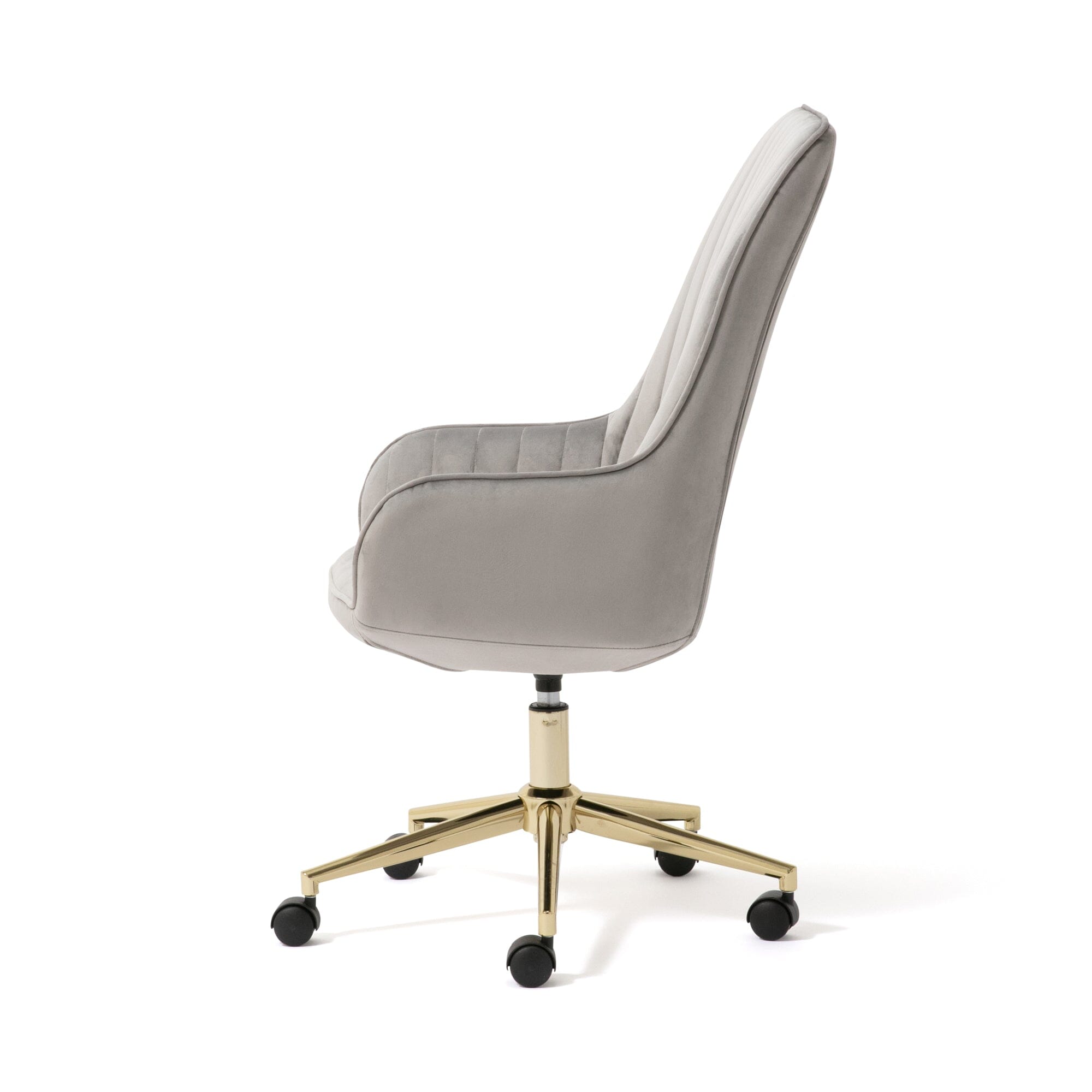 Eldorado High Back Office Desk Chair - Ergonomic Executive Chair with Adjustable Height, 660x700x980mm, Gray - Perfect for Home Office, Gaming, and Workspaces