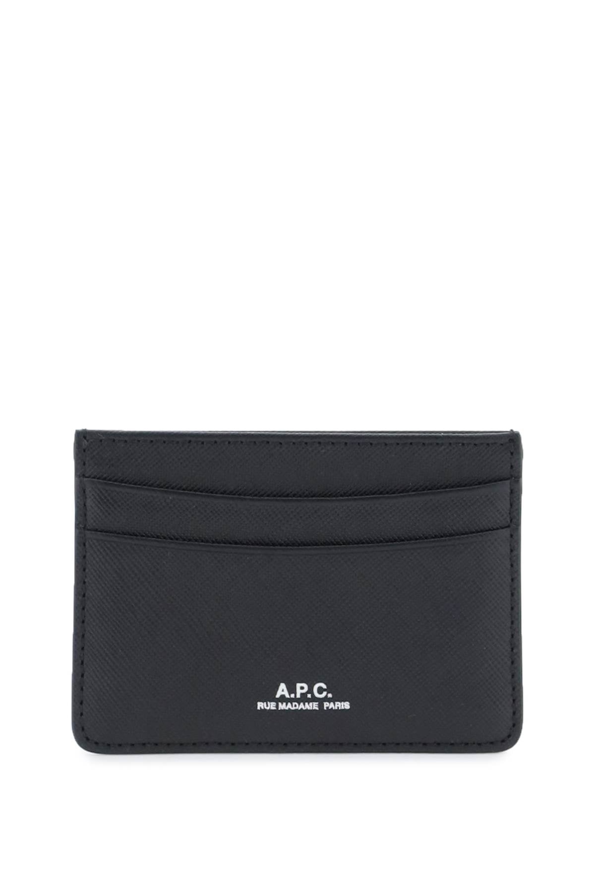 APC Andre Leather Card Holder - Slim RFID Blocking Wallet for Men & Women | Perfect for Travel, Business & Everyday Use