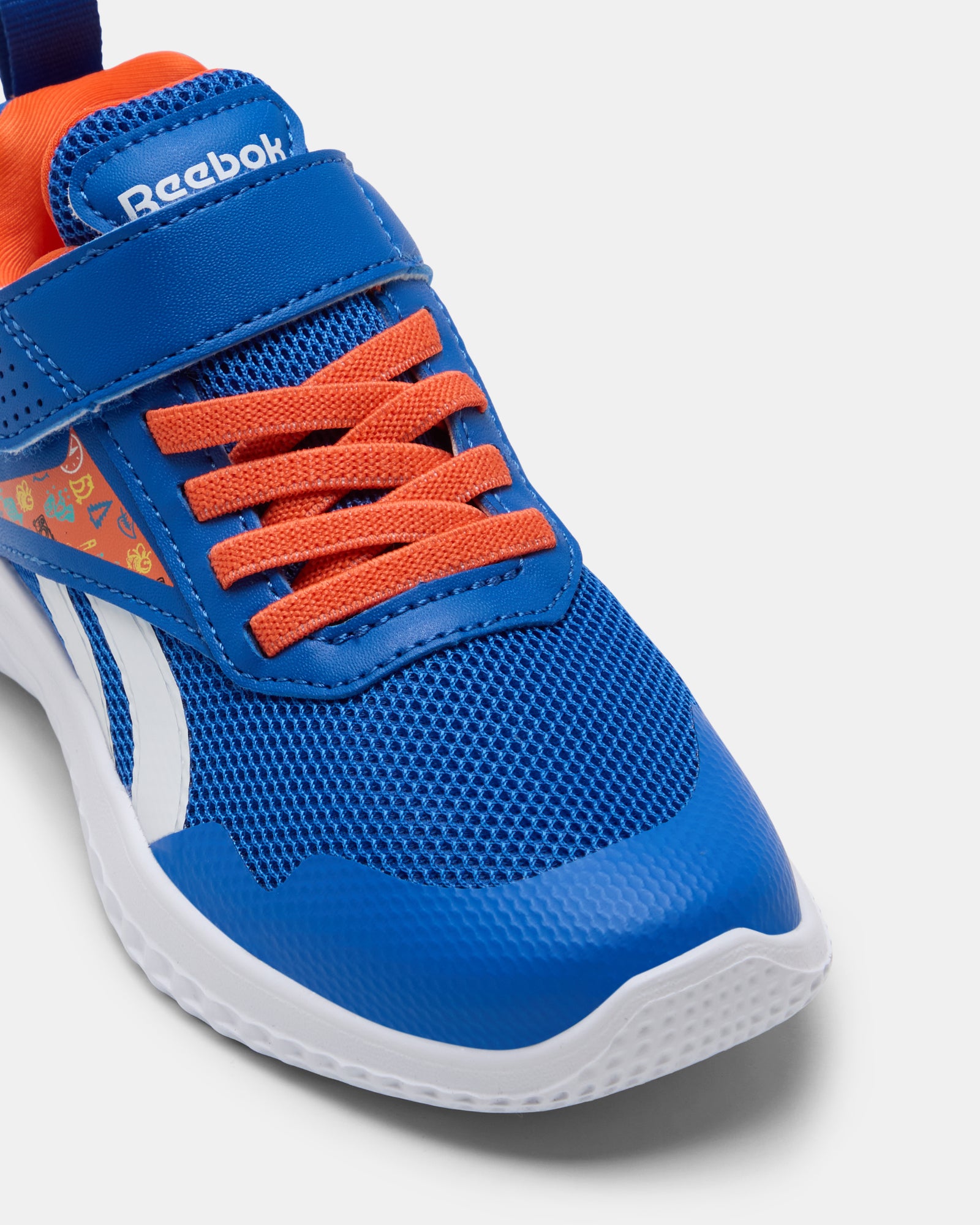 Reebok Rush Runner 5 ALT Running Shoes for Men - Vector Blue/Pump Orange/White | Lightweight Cushioned Sneakers for Jogging, Gym & Everyday Wear