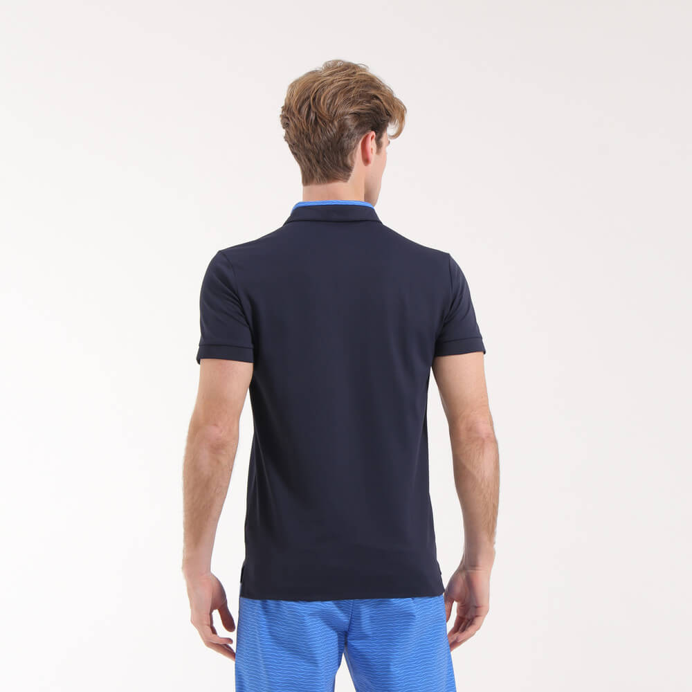 ANATOMY Stretch Pique Slim Fit Polo Shirt for Men - Breathable Comfort & Modern Style | Perfect for Business Casual, Golf & Everyday Wear | Final Sale