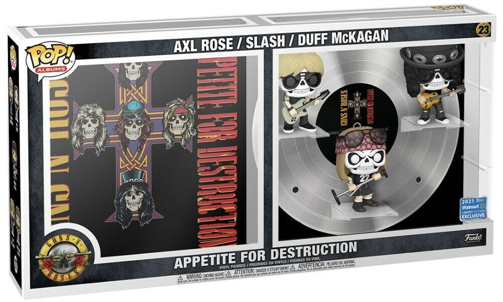Guns N' Roses Appetite for Destruction Deluxe Album - Walmart Exclusive Vinyl Record | Full Band Edition for Music Collectors & Rock Fans - Perfect for Home Listening & Gift Giving