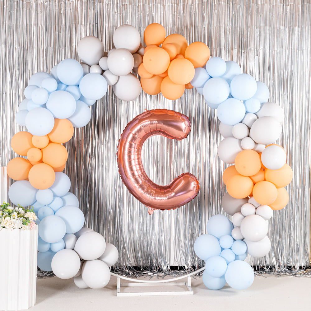 Balloonify Rose Gold Mylar Letter C Balloon - 40