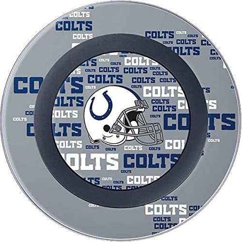 Officially Licensed NFL Indianapolis Colts Blast Design Skin Decal Compatible with Samsung Wireless Charger - Perfect for Home, Office & Game Day Decor