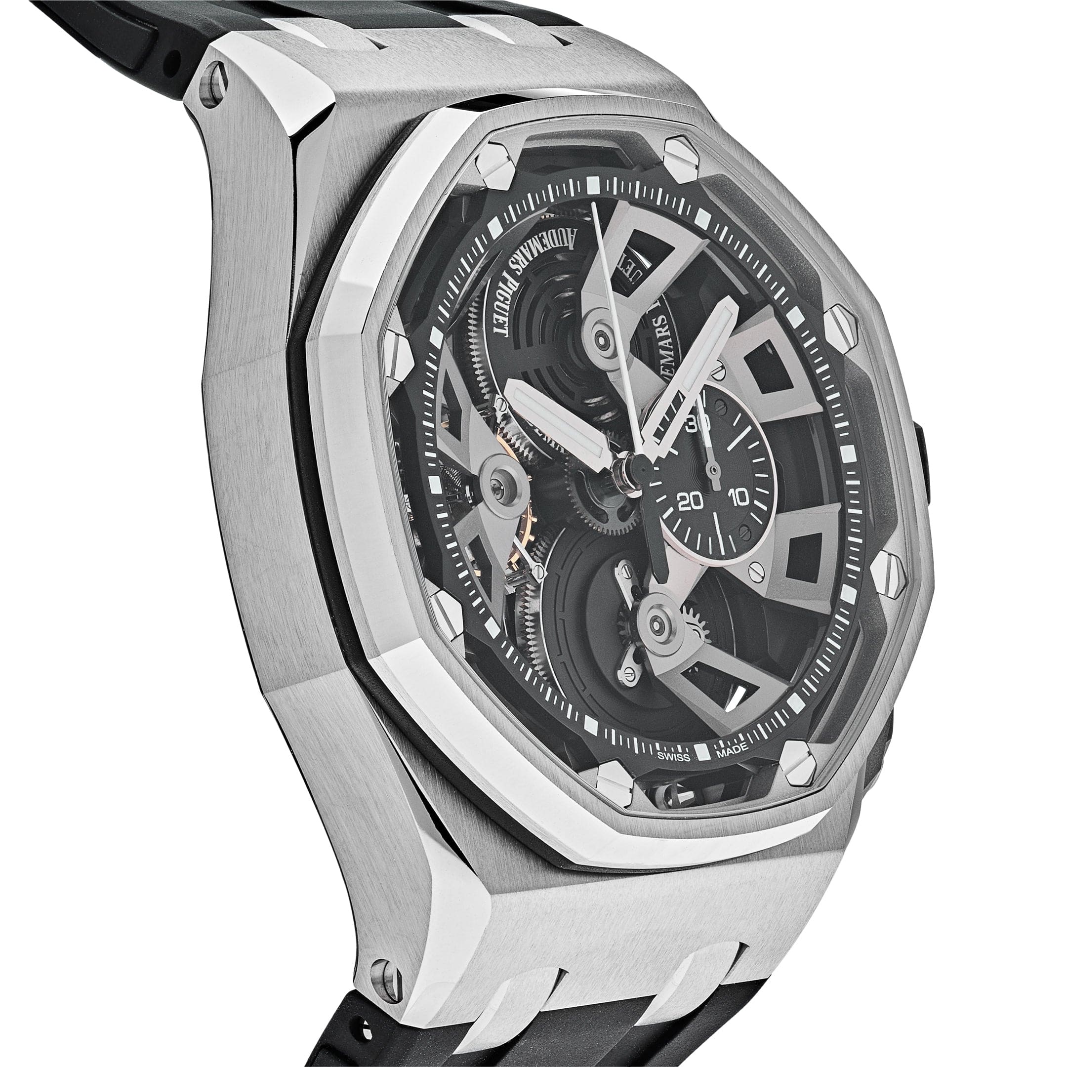 Audemars Piguet Royal Oak Offshore 26421ST.OO.A002CA.01 Men's Luxury Tourbillon Chronograph Watch - Limited Edition Swiss Automatic Timepiece for Collectors & Special Occasions