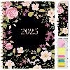 Black Floral Pink