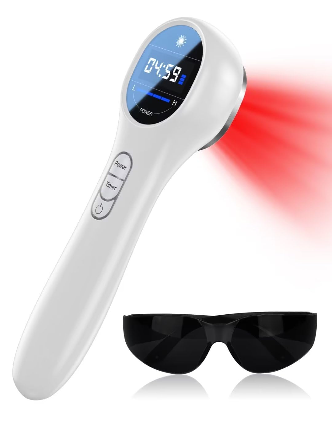 Holsn Red Light Therapy Device - 14x650nm & 3x808nm Infrared Light for Pain Relief, Joint & Muscle Recovery - At-Home Body Therapy for Back Pain, Arthritis & Skin Rejuvenation | Perfect for Home Gym, Spa & Wellness Routine