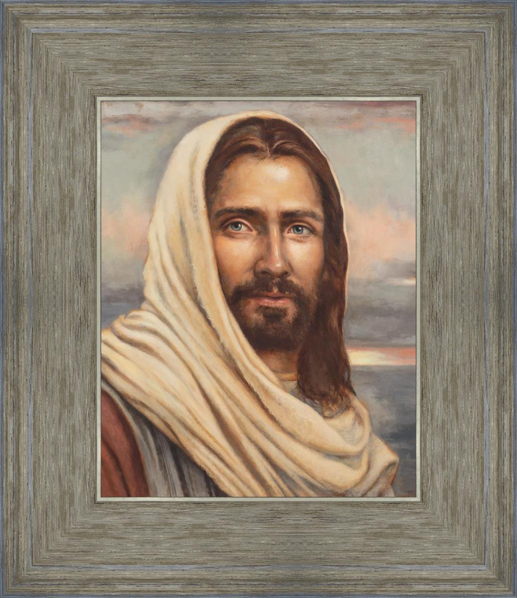 Blessed Savior by Sandy Freckleton Gagon - Inspirational Christian Artwork for Home Decor & Church Wall Decor